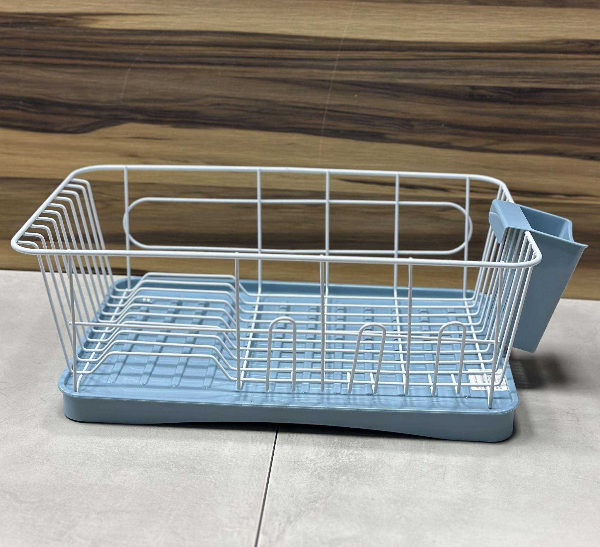 ESCURRIDOR CON BANDEJA PLASTICA Y ACERO**