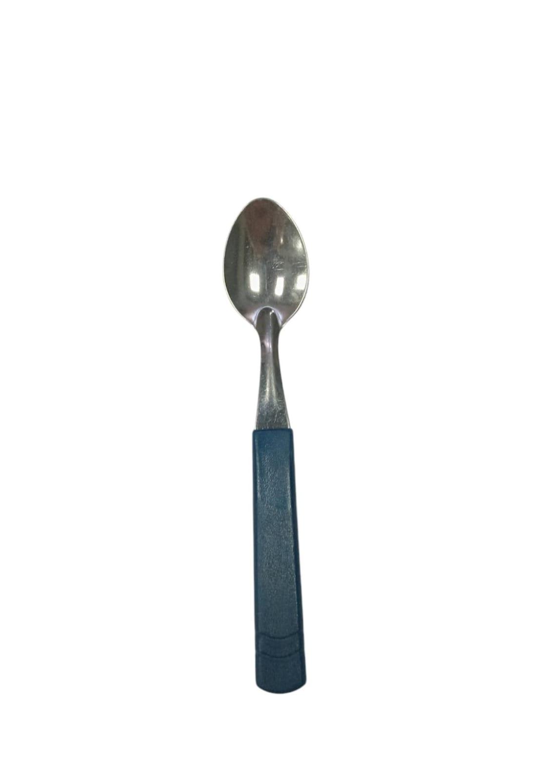 CUCHARA DE CAFE AZUL MARINO - SATURNO