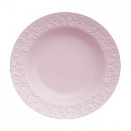 TASSEL PLATO HONDO 23 CM ROSA