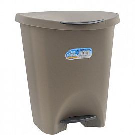 CESTO DE RESIDUOS C/PEDAL 15  L GRIS